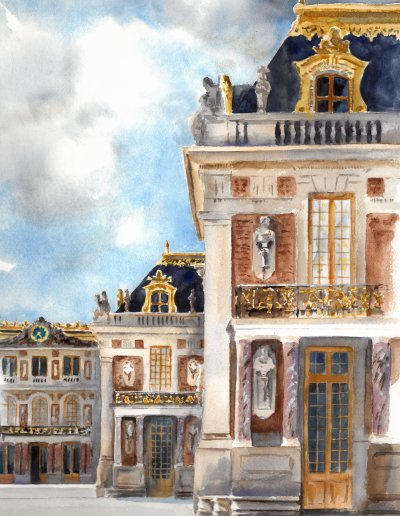 Aquarelle Versailles