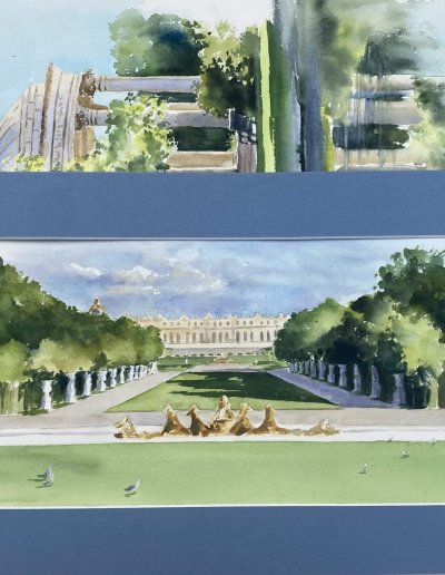 Aquarelle Versailles